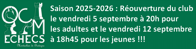 Réouverture du club